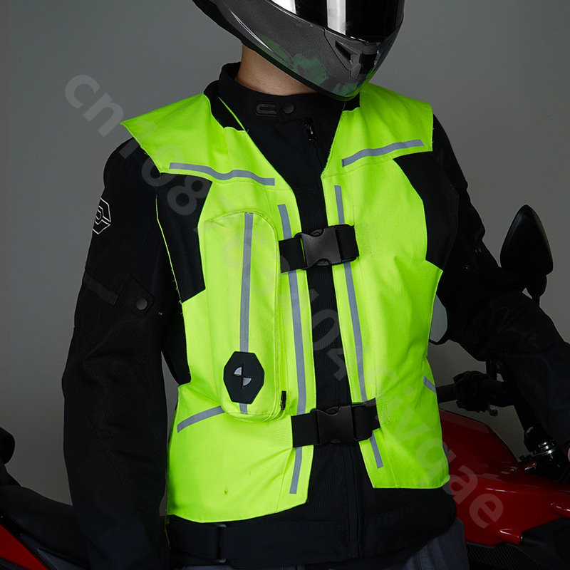Motorcycle Gear With Airbag - รถจักรยานยนต์เสื้อป้องกัน Anti-DROP สวมใส่รถจักรยานยนต์ความปลอดภัยเกียร์ Inflatable ถุงลมนิรภัยชุดขี่