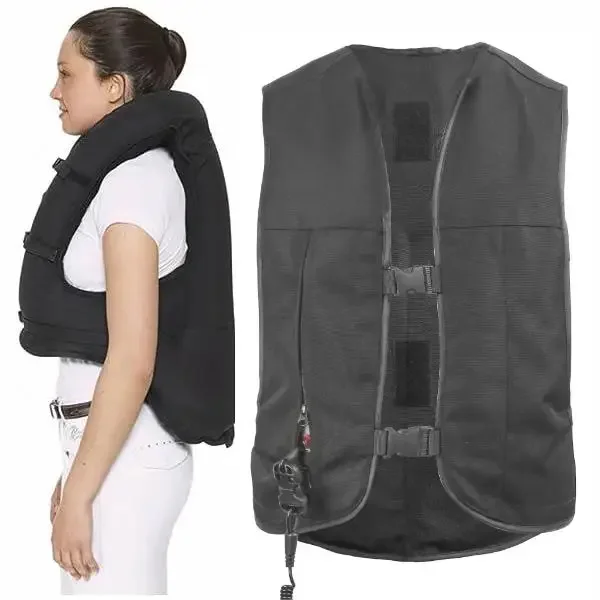 Motorcycle Gear With Airbag - เสื้อกั๊กถุงลมนิรภัยสำหรับขี่ม้า รุ่นใหม่ สำหรับผู้ชาย/ผู้หญิง/เด็ก อุปกรณ์ป้องกัน เสื้อกั๊กถุงลมนิรภัยสำหรับขี่มอเตอร์ไซค์