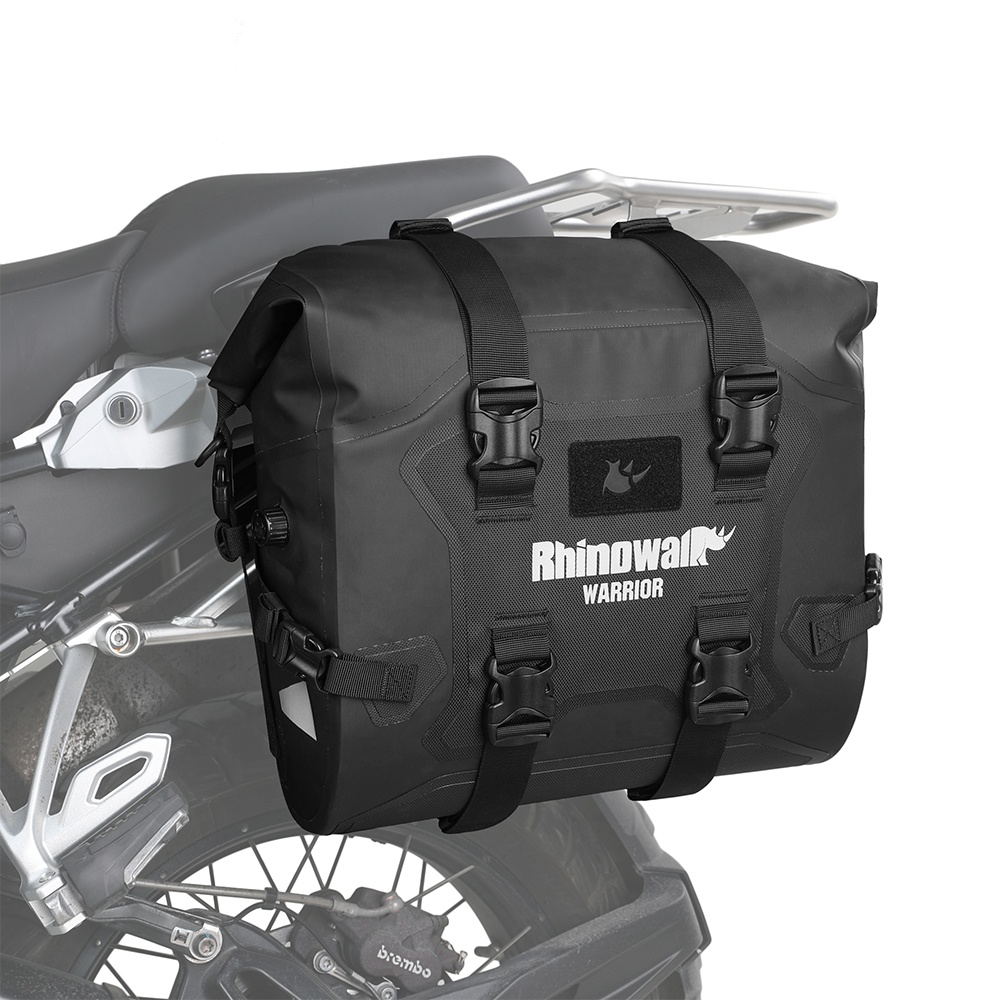 Motorcycle Gear Travel Bag - กระเป๋าข้างมอเตอร์ไซค์กันน้ำ Rhinowalk ขนาด 24 ลิตร สำหรับนักขี่มอเตอร์ไซค์
