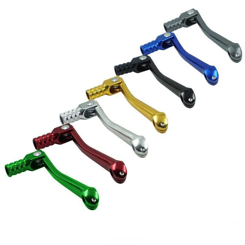 Motorcycle Gear Shift - คันเกียร์มอเตอร์ไซค์แบบพับได้ ทำจากอลูมิเนียม ขนาด 10-11 มม. ใช้ได้กับรถ