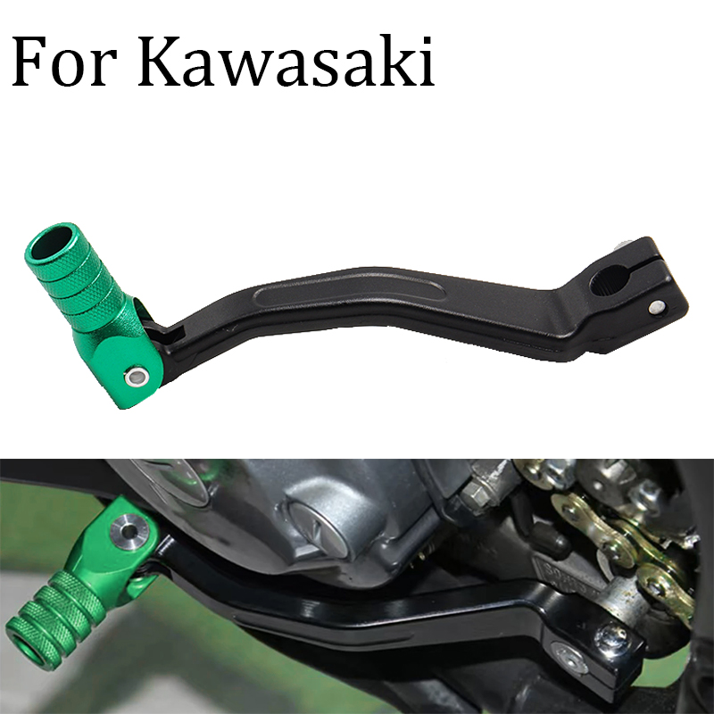 Motorcycle Gear Kawasaki - คันเกียร์พับได้ อลูมิเนียมอัลลอยด์ สำหรับรถมอเตอร์ไซค์วิบาก Kawasaki KLX230 Rally