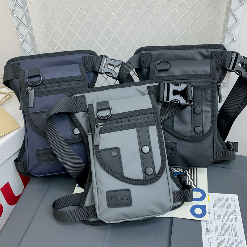 Motorcycle Gear Travel Bag - กระเป๋าคาดเอวและขาสำหรับเดินทาง กระเป๋าคาดเอวสำหรับขี่มอเตอร์ไซค์ กระเป๋าคาดเอวผู้ชายอเนกประสงค์ทันสมัย กระเป๋าคาดเอวสำหรับใส่อุปกรณ์ตกปลา