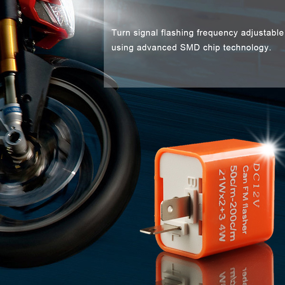 Motorcycle Gear Indicator - รีเลย์ปรับความถี่ DV 12V ไฟเลี้ยวปรับได้ 3 ระดับ