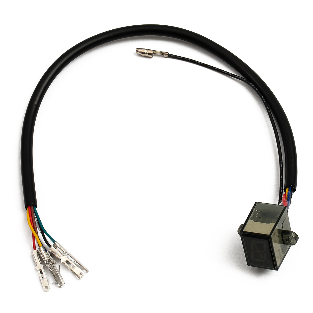 Motorcycle Gear Indicator - อุปกรณ์เสริมสำหรับรถจักรยานยนต์ ไฟแสดงเกียร์คลัตช์ 12V 1 ชิ้น ไฟ