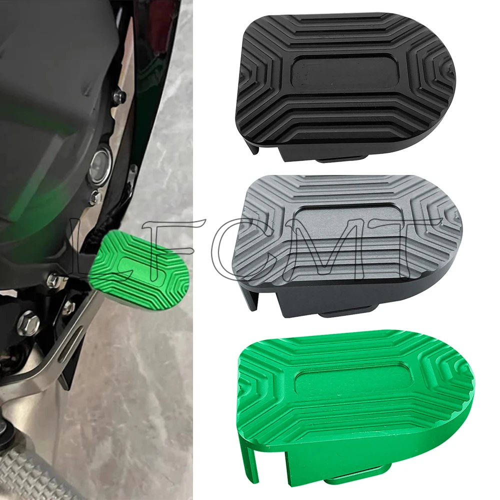 Motorcycle Gear Kawasaki - รถจักรยานยนต์ด้านหลังเบรคฝาครอบเกียร์ SHIFT LEVER เท้าเหยียบขั้นตอนขยายแผ่น Fit สําหรับ