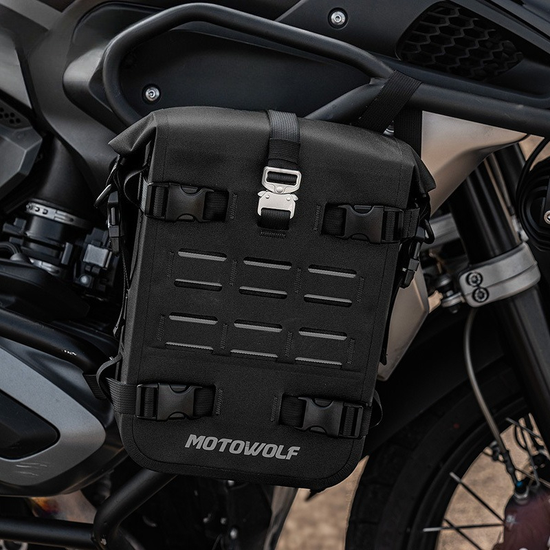 Motorcycle Gear Travel Bag - กระเป๋าใส่สัมภาระติดรถมอเตอร์ไซค์ขนาดใหญ่ กันน้ำ ทนทานต่อการสึกหรอ สำหรับเดินทาง