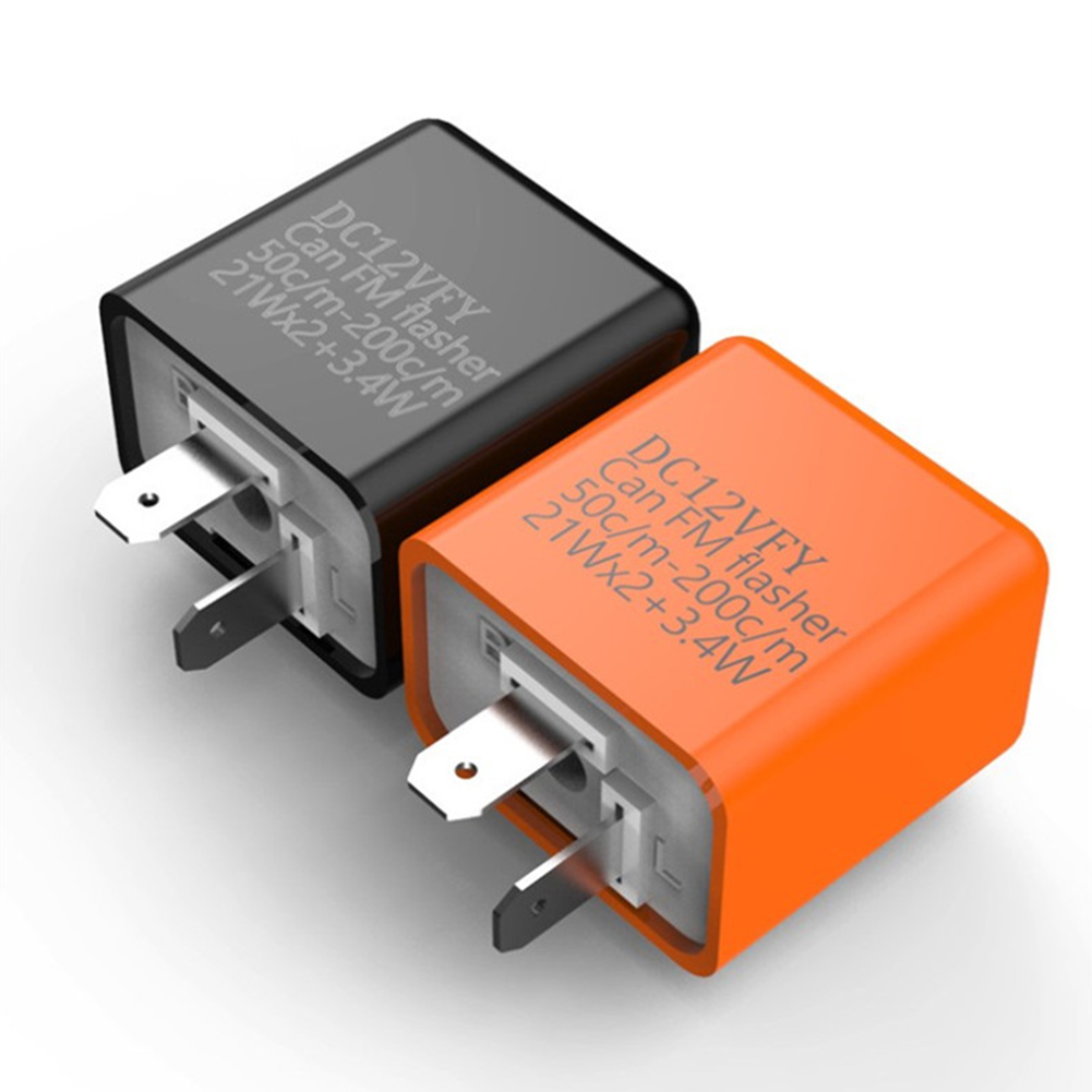 Motorcycle Gear Indicator - DV 12V LED แฟลชเชอร์ปรับได้ แฟลชเชอร์สำหรับรถจักรยานยนต์ 3
