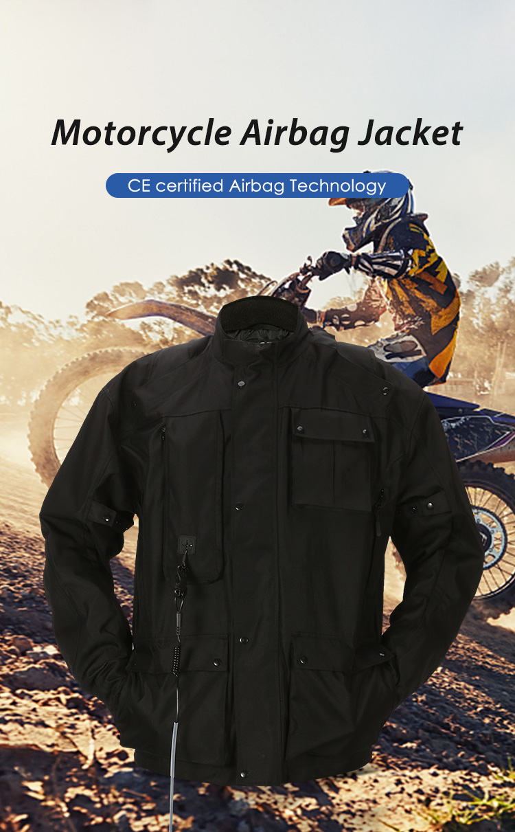 เสื้อแจ็คเก็ตมอเตอร์ไซค์แบบเป่ - Motorcycle Gear With Airbag บทวิจารณ์และราคา