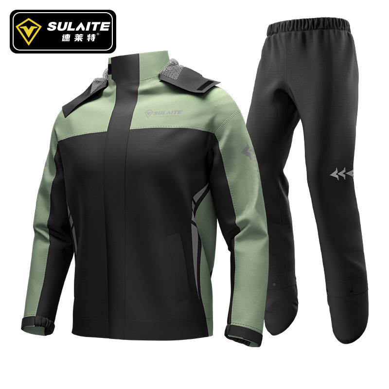 ชุดกันฝนสำหรับขี่มอเตอร์ไซค์ S - Motorcycle Rain Suit บทวิจารณ์และราคา