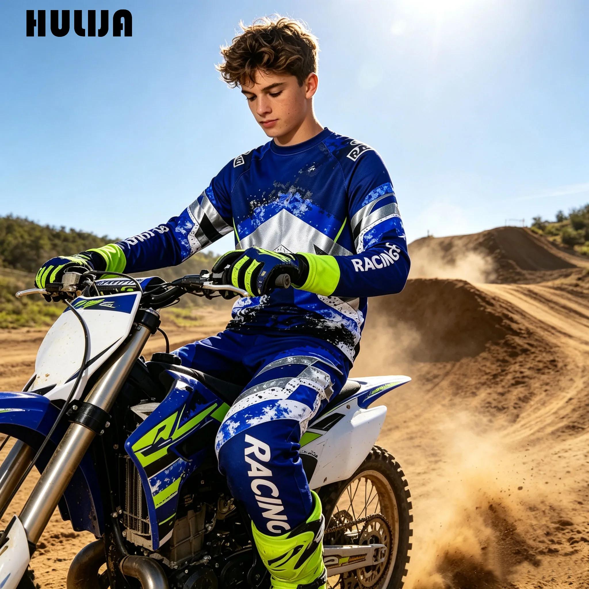 ชุดมอเตอร์ครอสสำหรับเด็กผู้ชาย - Motorcycle Gear Full Suit บทวิจารณ์และราคา