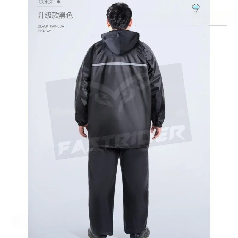 6XL 7XL 8XL เสื้อกันฝนสำหรับขี - Motorcycle Rain Suit บทวิจารณ์และราคา