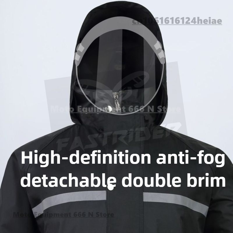 6XL 7XL 8XL เสื้อกันฝนสำหรับขี - Motorcycle Rain Suit บทวิจารณ์และราคา