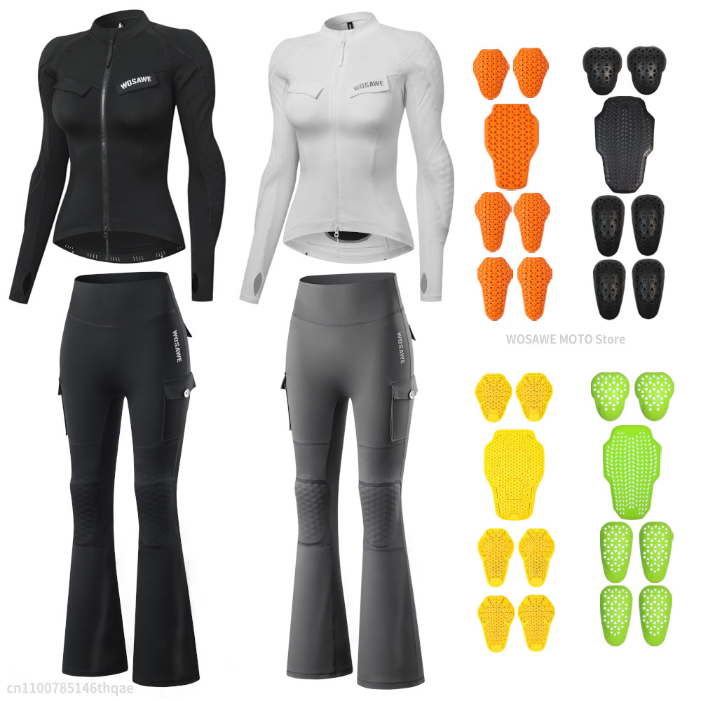 WOSAWE เสื้อแจ็คเก็ตมอเตอร์ไซค - Motorcycle Gear Full Suit บทวิจารณ์และราคา