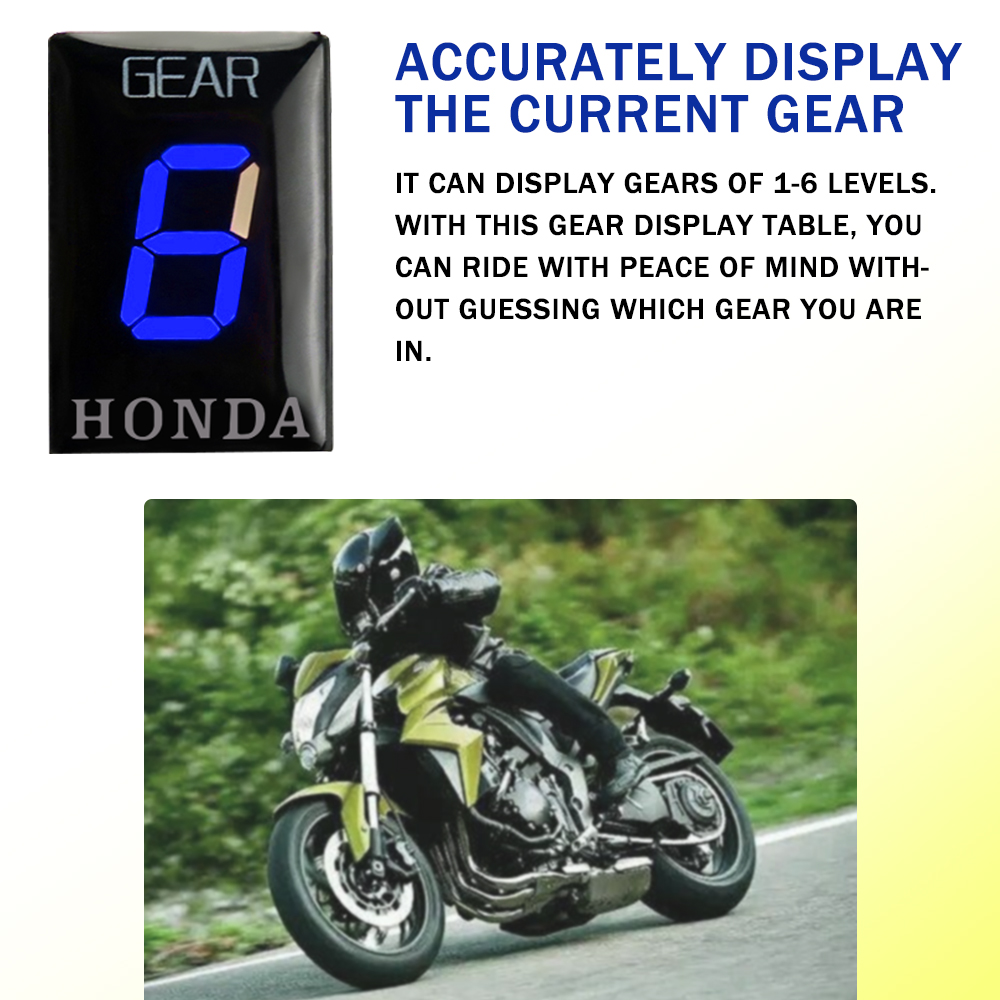 สําหรับ HONDA CBR600F CBR1000R - Motorcycle Gear Indicator บทวิจารณ์และราคา