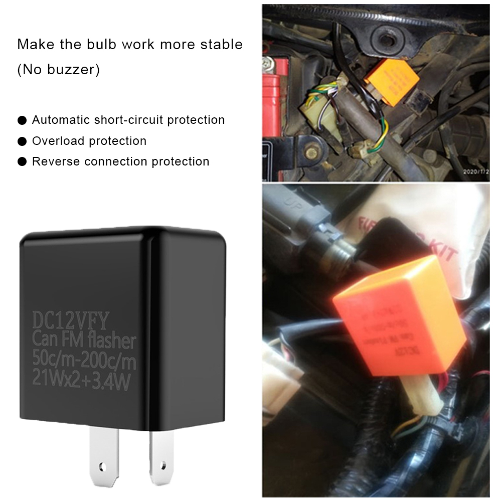 รีเลย์ปรับความถี่ DV 12V ไฟเลี - Motorcycle Gear Indicator บทวิจารณ์และราคา