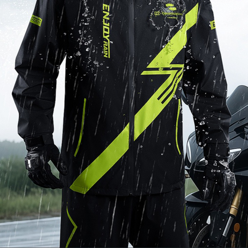 ชุดเสื้อกันฝนและกางเกงกันฝนแบบ - Motorcycle Gear Full Suit บทวิจารณ์และราคา