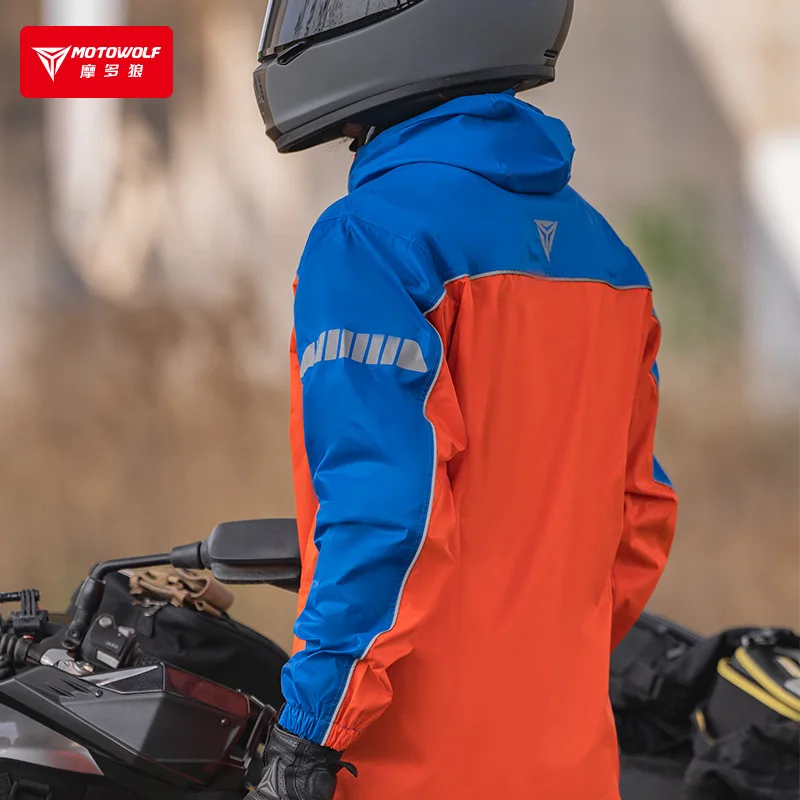 ชุดกันฝนสำหรับขี่มอเตอร์ไซค์ M - Motorcycle Rain Suit บทวิจารณ์และราคา