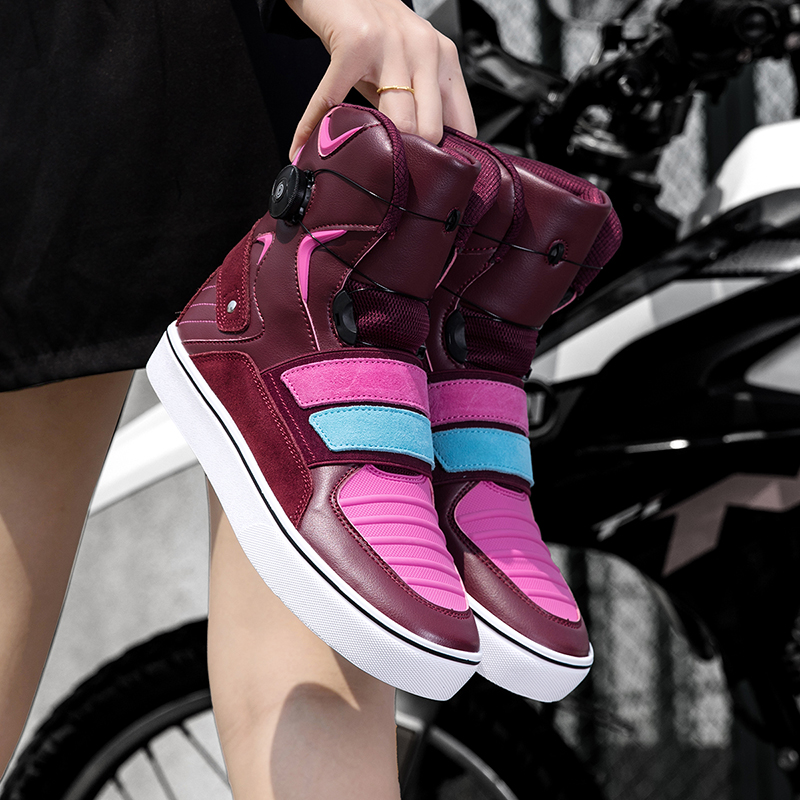 รองเท้าบู๊ตรถจักรยานยนต์สตรีBr - Motorcycle Gear Plus Size Women บทวิจารณ์และราคา