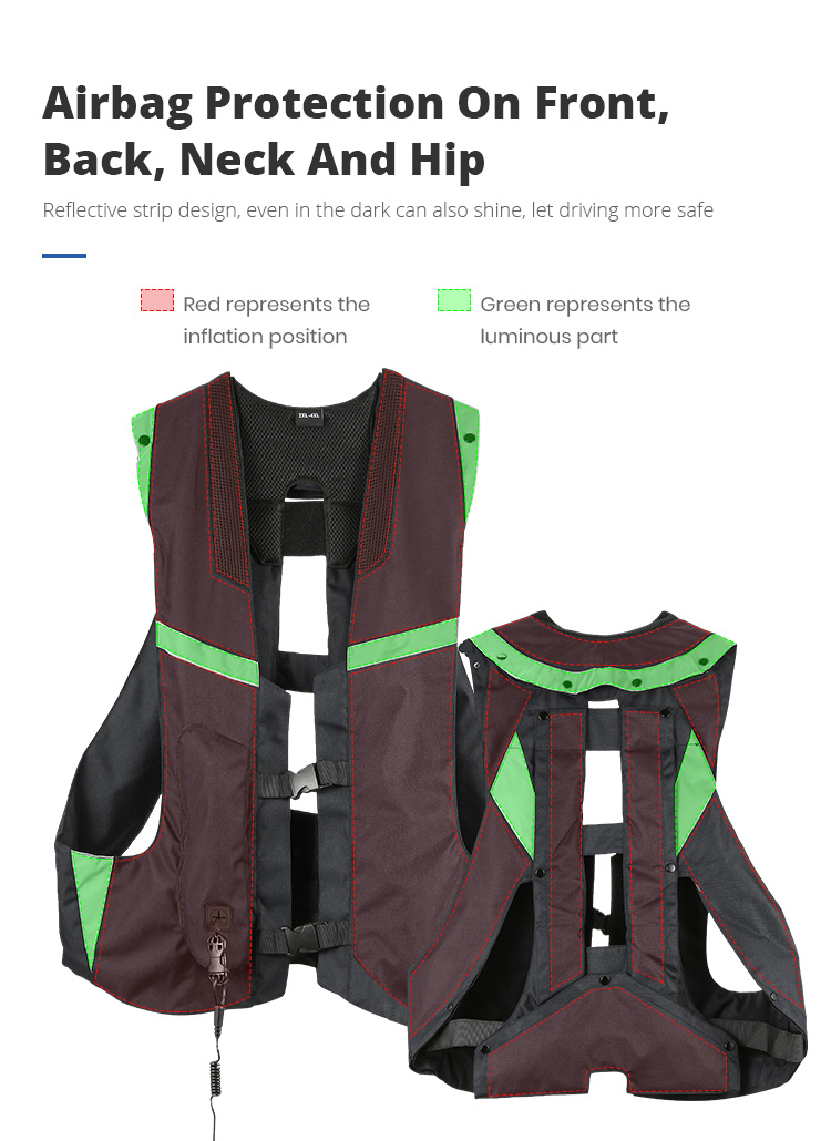 เสื้อเกราะกันกระแทกมอเตอร์ไซค์ - Motorcycle Gear With Airbag บทวิจารณ์และราคา