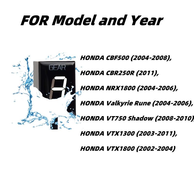 ตัวบ่งชี้เกียร์สำหรับ Honda CB - Motorcycle Gear Indicator บทวิจารณ์และราคา