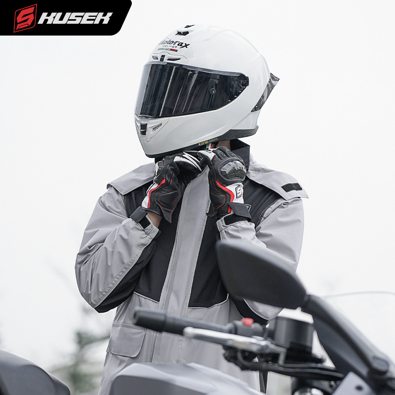 ชุดกันฝนสำหรับขี่มอเตอร์ไซค์แบ - Motorcycle Rain Suit บทวิจารณ์และราคา
