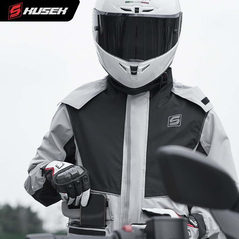 ชุดกันฝนสำหรับขี่มอเตอร์ไซค์แบ - Motorcycle Rain Suit บทวิจารณ์และราคา