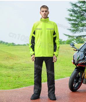 ชุดกันฝนสำหรับขี่มอเตอร์ไซค์แบ - Motorcycle Rain Suit บทวิจารณ์และราคา