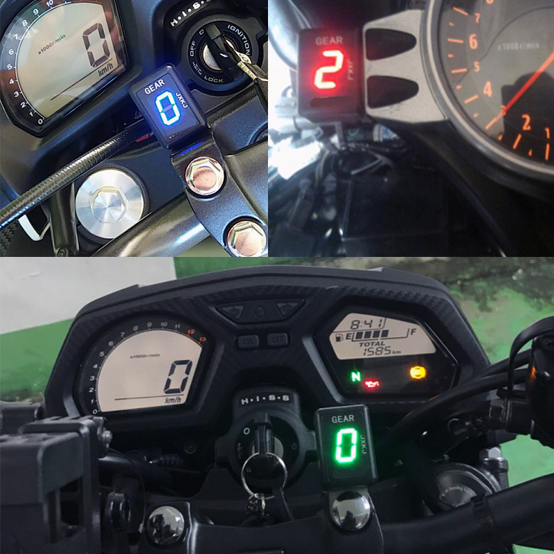 ตัวบ่งชี้เกียร์รถจักรยานยนต์ 1 - Motorcycle Gear Xl บทวิจารณ์และราคา