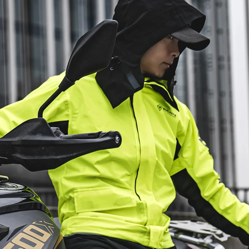 เสื้อกันฝนสำหรับกันน้ำสำหรับผู - Motorcycle Rain Suit บทวิจารณ์และราคา