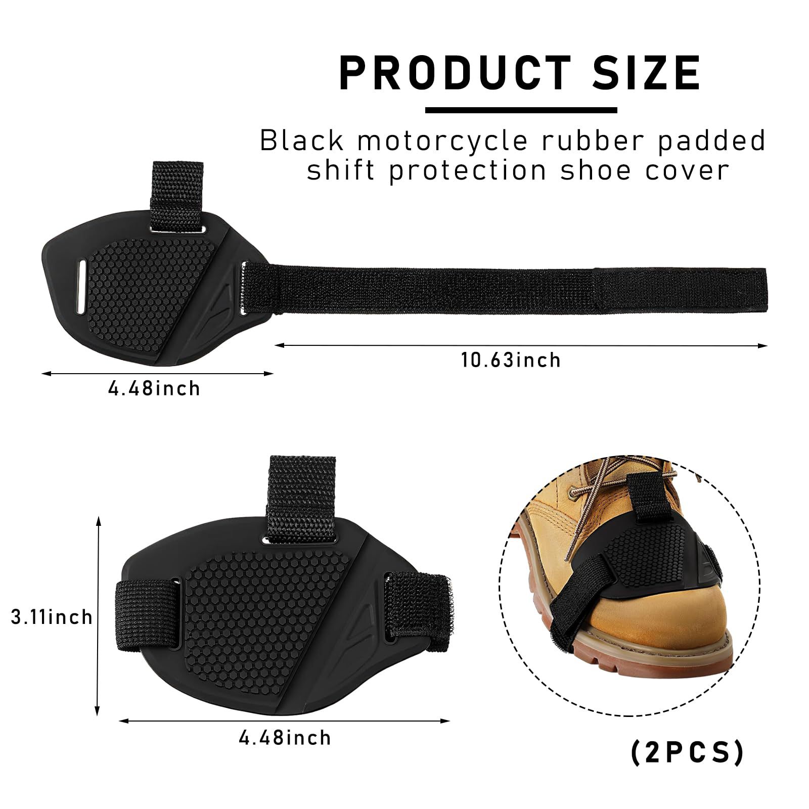 แผ่นกันลื่นแบบรังผึ้งสำหรับป้อ - Motorcycle Gear Shift บทวิจารณ์และราคา