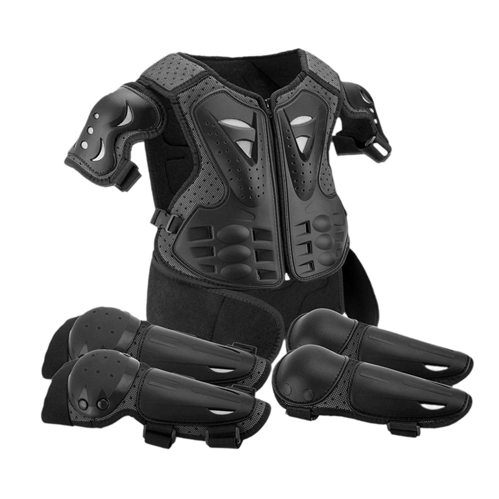 ชุดเกราะป้องกันร่างกายสำหรับเด - Motorcycle Gear Full Suit บทวิจารณ์และราคา