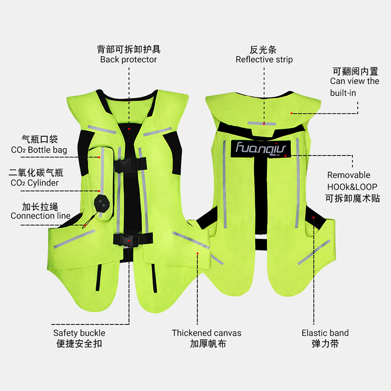 ชุดถุงลมนิรภัยรุ่นที่สองของ Hu - Motorcycle Gear With Airbag บทวิจารณ์และราคา